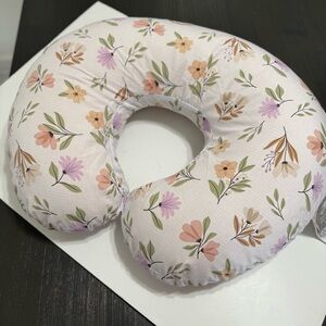Boppy Nursing Pillow With Two Covers: Yellow and Floral